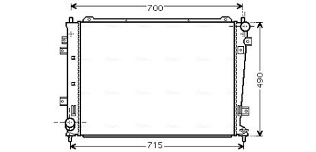 Радіатори AVA COOLING KA 2162