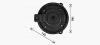 Вентилятор обігрівача салону Chevrolet Captiva (06-) 2,4i 3,2i, Epica 2,0i 2,5i (06-) AVA AVA COOLING OL8728 (фото 3)