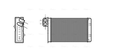 Радиатор отопления AVA COOLING PE 6233