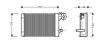 Радіатор обігрівача VW POLO/TRANSP ALL 80-94 VW6062 (Ava) AVA COOLING VN6062 (фото 1)