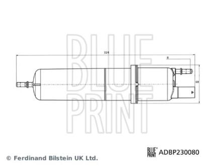 Фільтр паливний BLUE PRINT ADBP230080