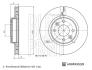 RENAULT диск гальмівний передній Sandero,Logan II,Renault,Smart BLUE PRINT ADBP430228 (фото 1)