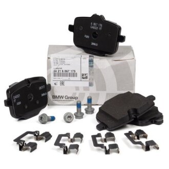 К-кт колодок тормозов С BMW 34216867175