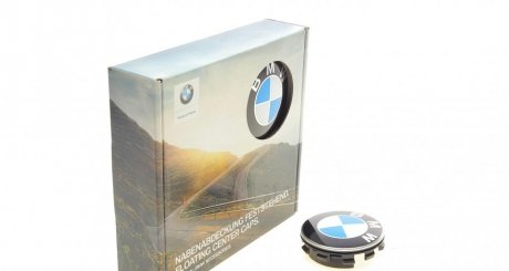 Ковпачок колісного диску к-кт 4 шт BMW 36122455269 (фото 1)