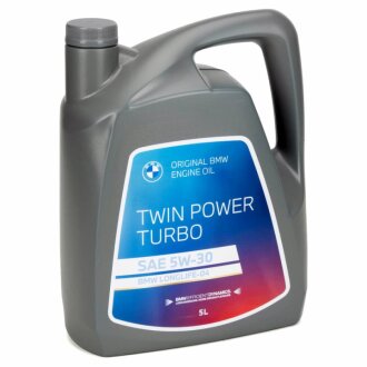 Олива моторна TwinPower Turbo Longlife-04 SAE 5W-30 (5 Liter) BMW 83215B65F02