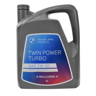 Моторное масло Twin Power Turbo LL-04 5W-30, 5л BMW 83215B65FA2