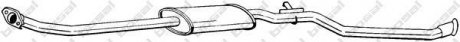 Глушник задній CITROEN BERLINGO 03-, FIAT Doblo 05-13 BOSAL 291-507 (фото 1)