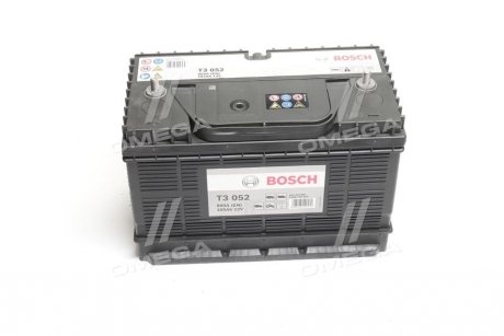 Аккумулятор 105Ah-12v (T3052) (330x172x240),L,EN800 BOSCH 0092T30520