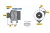 Генератор BOSCH 0 124 655 005 (фото 4)