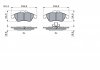 Тормозные колодки дисковые DB Sprinter 208-314,Vito 108-114; VW LT 96- BOSCH 0986424218 (фото 5)