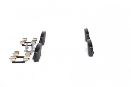 Тормозные колодки дисковые передние VW Polo 03-; SKODA Fabia 03-, Roomster; SEAT BOSCH 0986424829