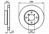 SUZUKI Диск тормозной передний Liana 02-, Baleno 1,8 16V-1,9TD BOSCH 0986478841 (фото 2)