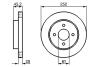 Тормозной диск BOSCH 0986479238 (фото 1)