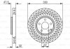 Диск тормозной BOSCH 0 986 479 334 (фото 1)