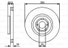 TOYOTA Тормозной диск пер.Avensis 03 2.0d,2.4i - BOSCH 0986479423 (фото 7)