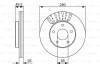 Тормозной диск BOSCH 0 986 479 678 (фото 1)