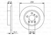 NISSAN Тормозной диск задн.Qashqai 13- BOSCH 0986479D17 (фото 2)