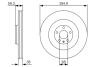 Диск тормозной BOSCH 0 986 479 R30 (фото 1)