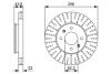 Тормозной диск BOSCH 0986479V96 (фото 1)