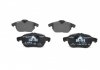 Тормозные колодки дисковые передние OPEL Vectra C, Astra H, Zafira B; FIAT Croma 05-; SAAB 9-3 BOSCH 0986494044 (фото 4)