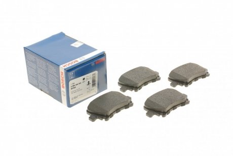 Тормозные колодки дисковые задние AUDI TT 06-; VW Golf V, Polo 01- BOSCH 0986494062