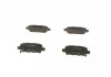 Тормозные колодки дисковые задние NISSAN Qashqai, Teana, Tiida, Murano X-TRAIL 06/01- BOSCH 0986494090 (фото 4)