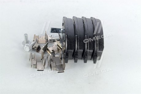 Тормозные колодки передние Opel Corsa 06 - BOSCH 0986494092 (фото 1)