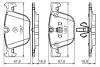 Колодки гальмівні дискові BOSCH 0 986 494 339 (фото 7)