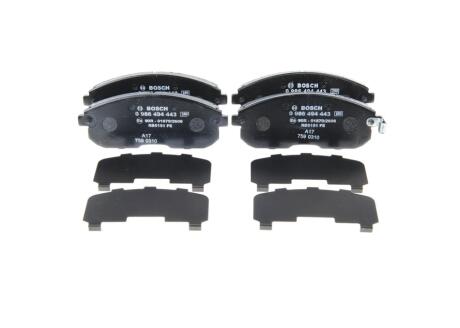 Тормозные колодки BOSCH 0986494443 (фото 1)
