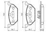Колодки гальмівні BOSCH 0986494505 (фото 6)