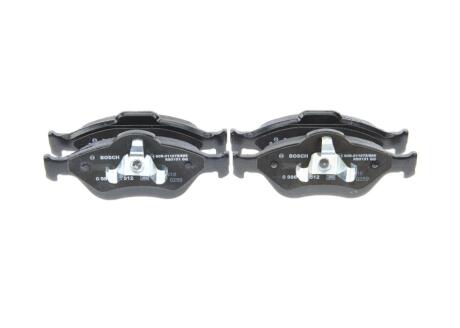 Тормозные колодки перед. FORD Fiesta, Fusion 02- BOSCH 0986494512 (фото 1)