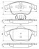 Колодки торм. пер. RENAULT Latitude 3,0dCi 11- BOSCH 0986494556 (фото 1)