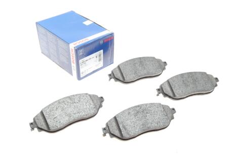 Комплект тормозных колодок, дисковый тормоз BOSCH 0986494741