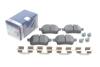 Комплект тормозных колодок BOSCH 0 986 494 825 (фото 2)