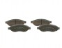 Тормозные колодки дисковые передние CITROEN JUMPER 06- FIAT DUCATO BOSCH 0986495096 (фото 3)