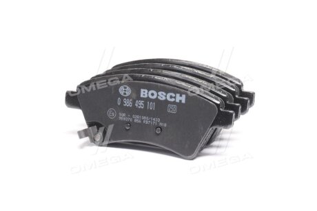 Гальмівні колодки дискові BOSCH 0986495101 (фото 1)