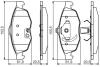 CHRYSLER тормозные колодки Sebring 2,0-2,7 -07 BOSCH 0986495161 (фото 1)