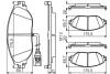 Гальмівні колодки дискові BOSCH 0 986 495 350 (фото 7)