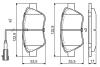 Колодки гальмівні дискові BOSCH 0986495378 (фото 6)