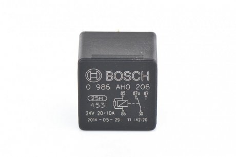 Микро реле 5-конт. 24V 20A BOSCH 0986AH0206