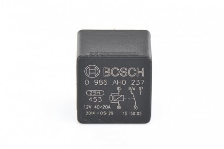 Мікро реле 5конт. (универс.) 40/20А BOSCH 0986AH0237