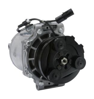 MITSUBISHI Компресор кондиціонера GRANDIS 2.0 DI-D 05-, LANCER VIII 1.8, 2.0 07-OUTLANDER II 2.0 DI-D 07-, 2.4 06-, CITROEN, PEUGEOT BOSCH 1986AD1155