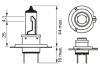 Лампа H7 Ultra White 4200K блистер - кратн. 20 шт BOSCH 1987301090 (фото 6)