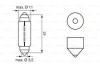 Лампа 24V софітна C5W24V 5W SV8.5-8 BOSCH 1 987 302 520 (фото 6)