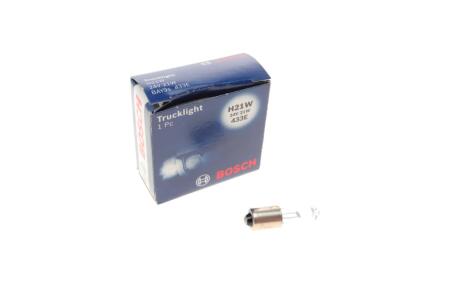 Лампа розжарювання H21W 24V 21W BOSCH 1987302533