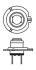 Лампа галогенная Pure Light H7 12V 55W BOSCH 1 987 302 777 (фото 7)