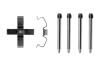 Ремкомплект колодок (пластины, штифты) Astra, Vectra, Omega 90-03 BOSCH 1987474277 (фото 2)