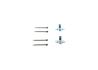 Ремкомплект колодок (пластины, штифты) Astra, Vectra, Omega 90-03 BOSCH 1987474277 (фото 3)