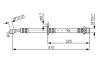 Шланг тормозной пер. левый TOYOTA Avensis -03 BOSCH 1987476764 (фото 5)
