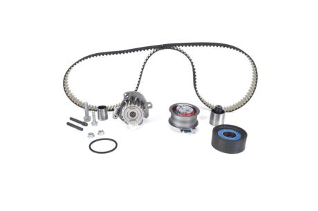 К-кт паса ГРМ (+помпа) Audi A4, TT Skoda Octavia, Superb VW Golf V, Passat, Tiguan 2.0TDI 03.05- BOSCH 1 987 946 470 (фото 1)